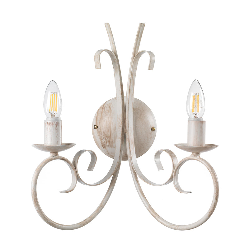 Onli Lighting Pompei 2L wall sconce lamp E14 H 38cm