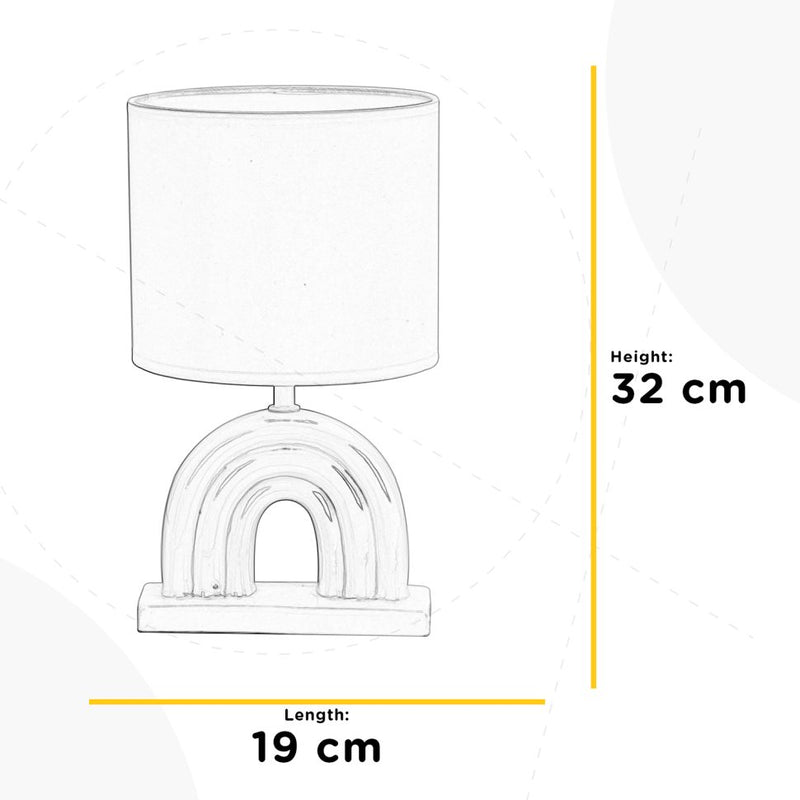 Onli Lighting Lumetti Economici 1L lampe de table E14 H 32cm