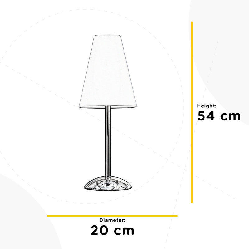 Onli Lighting Richard 1L table lamp E27 H 54cm