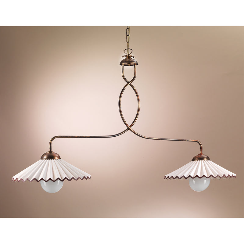 Onli Lighting Rosina 2L chandelier E27 D 32cm