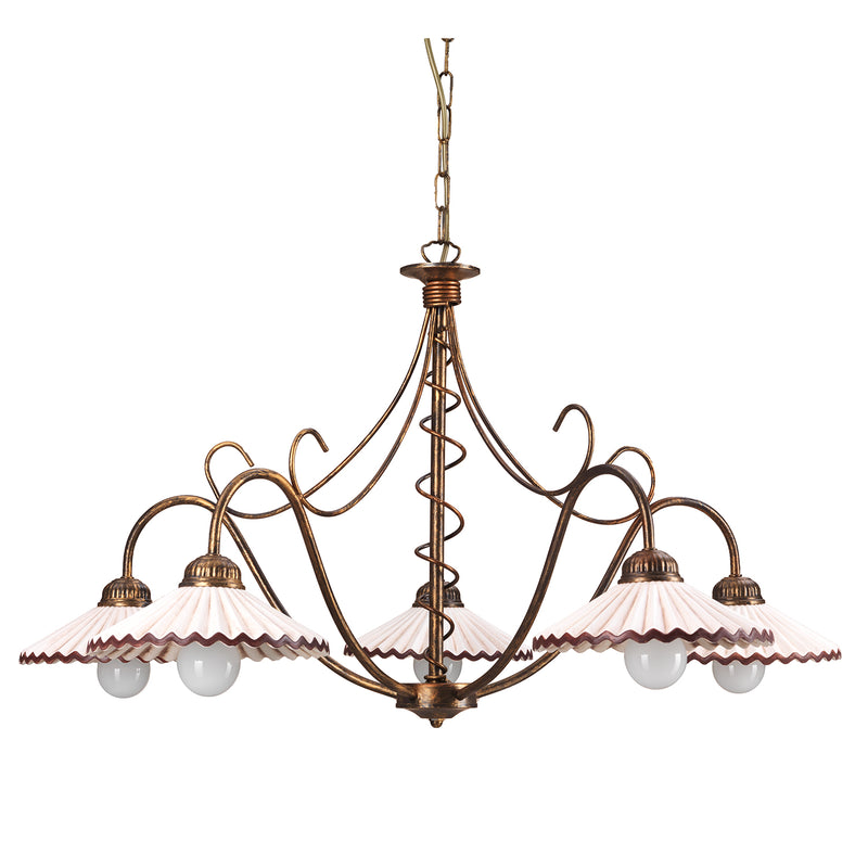 Onli Lighting Rosina 5L chandelier E14 D 85cm