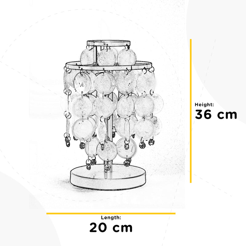 Onli Lighting Ruben 2L table lamp E14 H 36cm