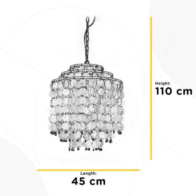 Onli Lighting Ruben 3L pendant lamp E27 D 45cm