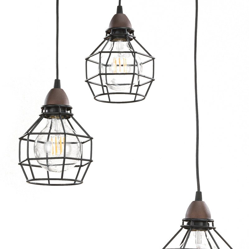 Onli Lighting Spider 3L pendant lamp E27 D 40cm