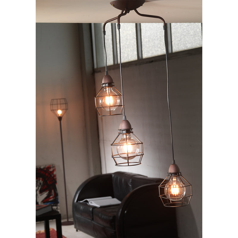 Onli Lighting Spider 3L pendant lamp E27 D 40cm