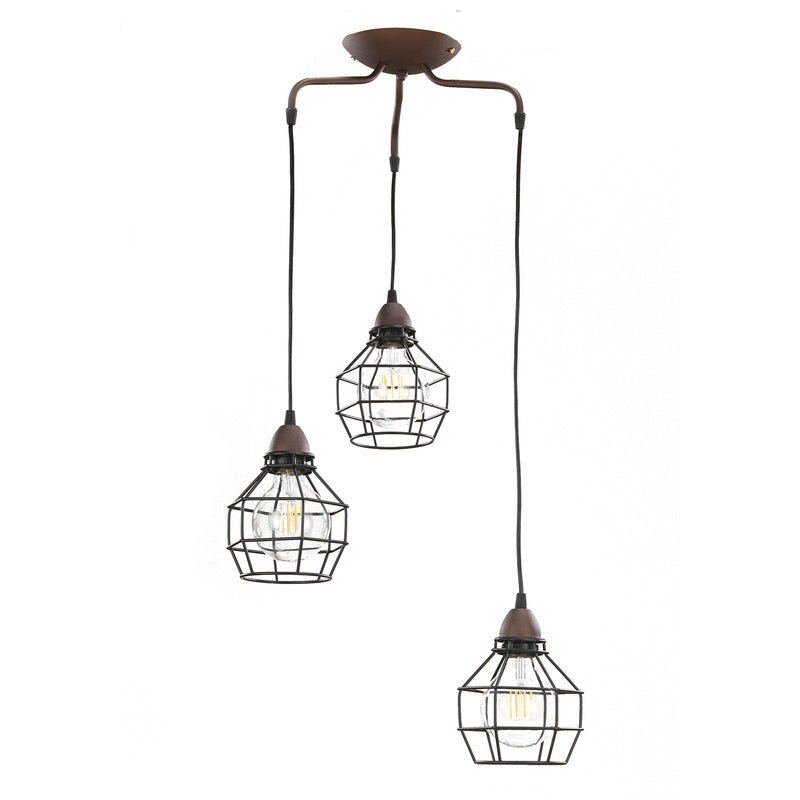 Onli Lighting Spider 3L pendant lamp E27 D 40cm