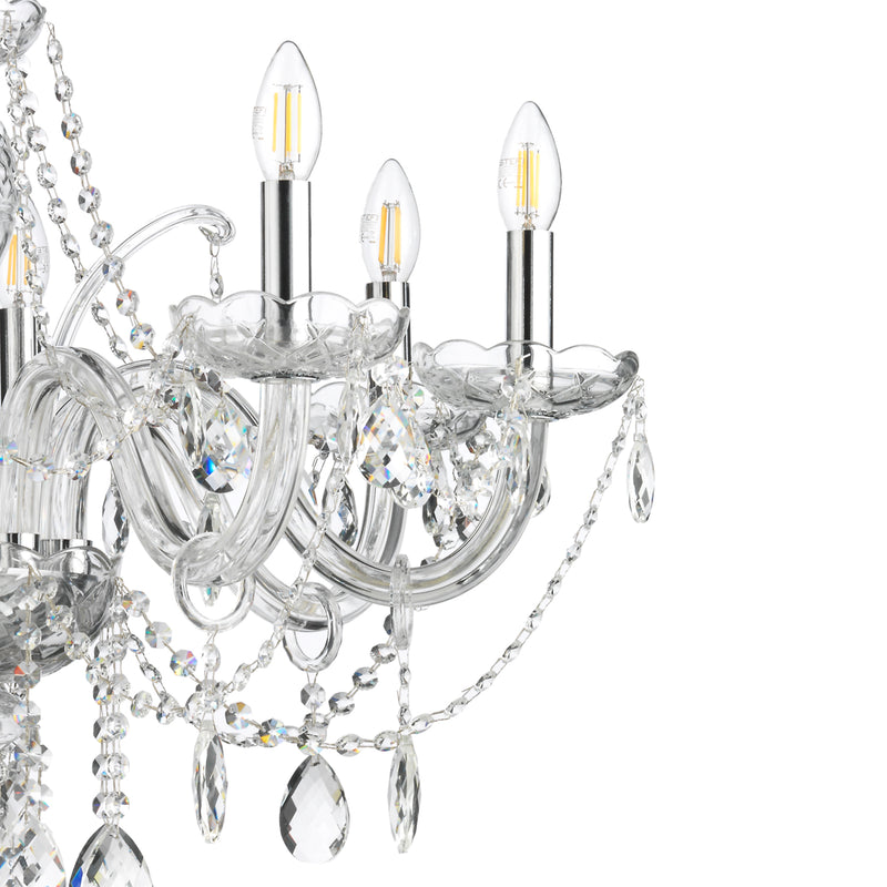 Onli Lighting Svetlana 8L chandelier E14 D 75cm