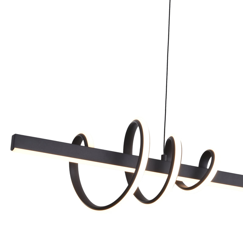 Onli Lighting Swing linear suspension ceiling lamp LED W 120cm