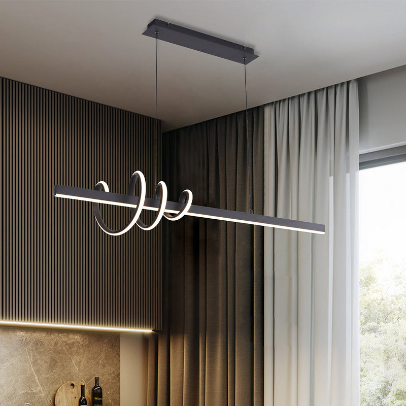 Onli Lighting Swing linear suspension ceiling lamp LED W 120cm