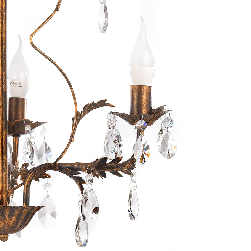 Onli Lighting Teresa 3L chandelier E14 D 40cm