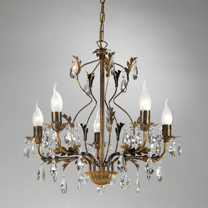 Onli Lighting Teresa 5L chandelier E14 D 53cm