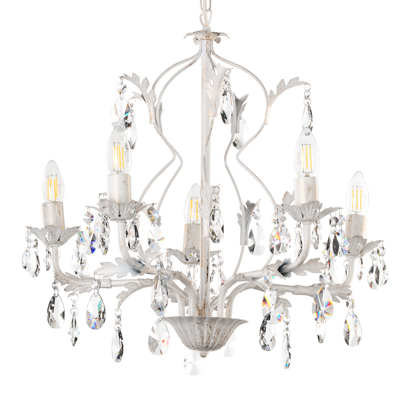 Onli Lighting Teresa 5L chandelier E14 D 53cm