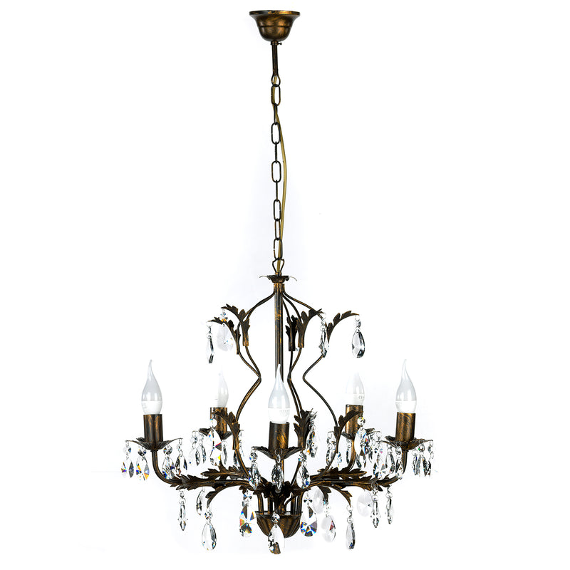 Onli Lighting Teresa 5L chandelier E14 D 53cm