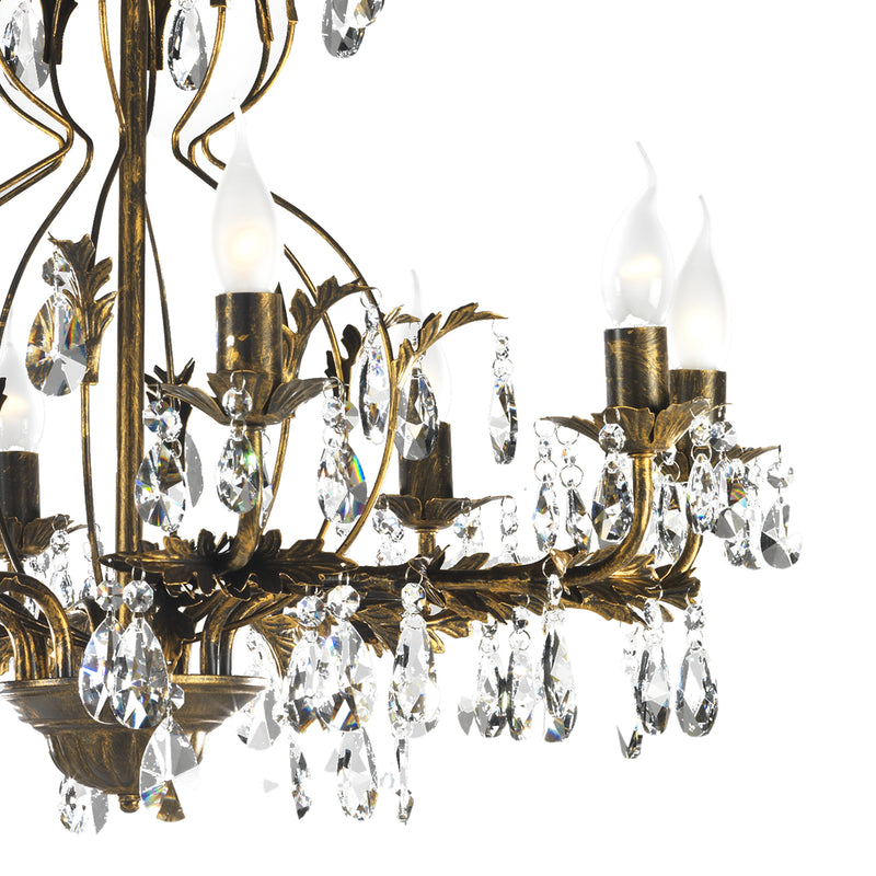 Onli Lighting Teresa 8L chandelier E14 D 70cm