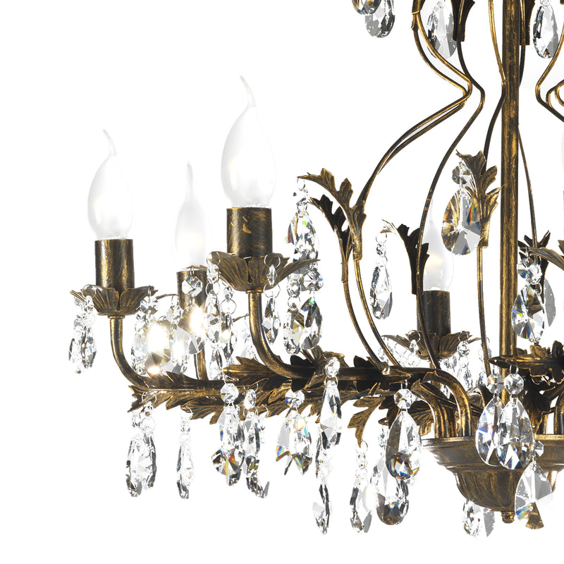 Onli Lighting Teresa 8L chandelier E14 D 70cm