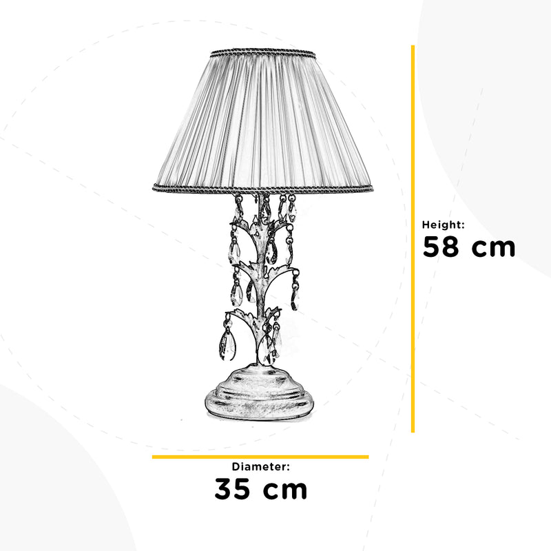 Onli Lighting Teresa 1L table lamp E27 H 58cm