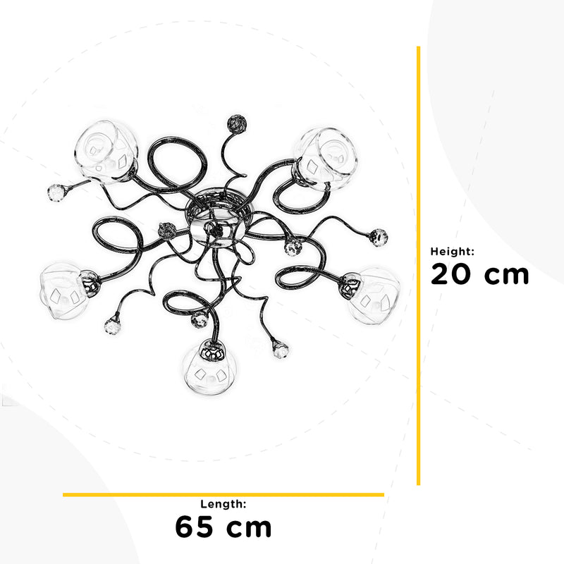 Onli Lighting Wendy 5L ceiling lamp E14 D 65cm