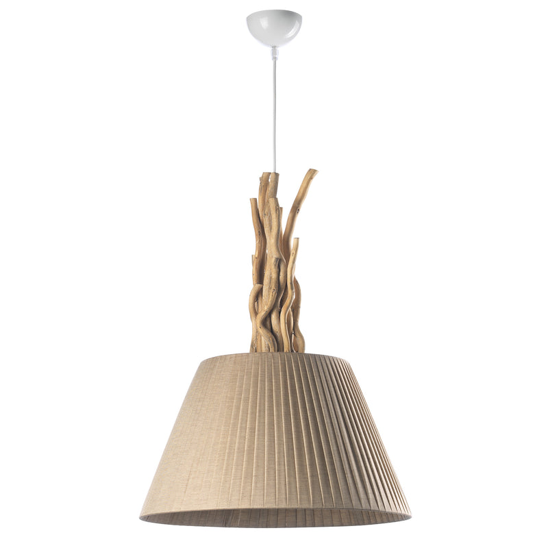 Onli Lighting Woody 1L pendant lamp E27 D 40cm