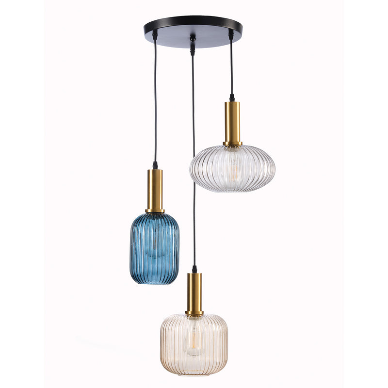 Onli Lighting Doroty 3L pendant lamp E27 D 40cm