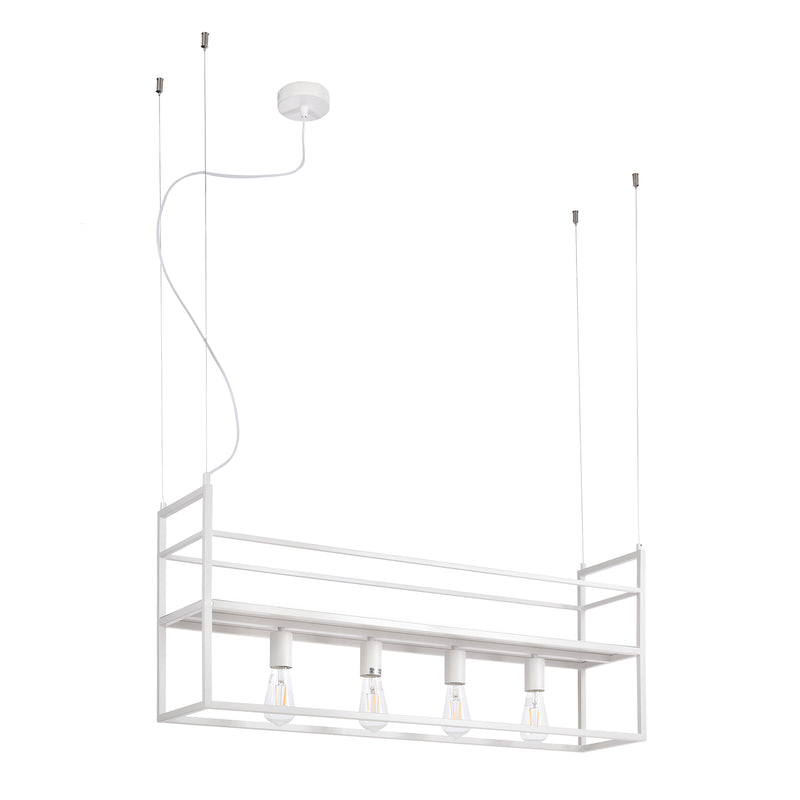 Onli Lighting Jeffer 4L linear suspension ceiling lamp E27 W 100cm