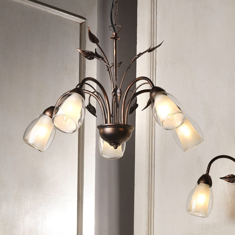 Onli Illuminazione Lampadario Liliana 5L E14 P 55cm