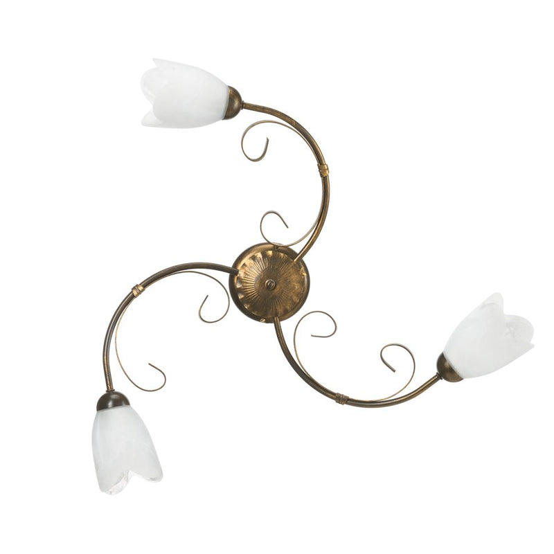 Onli Illuminazione Lampada da soffitto Odino 3L E14 H 15cm