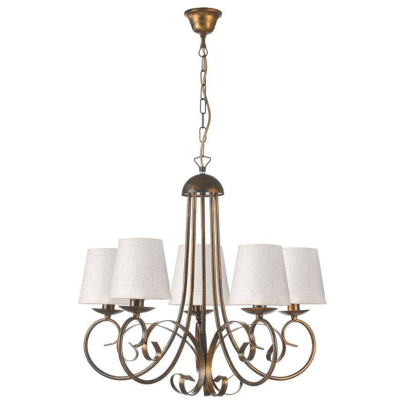 Onli Lighting Pompei 5L chandelier E14 D 70cm