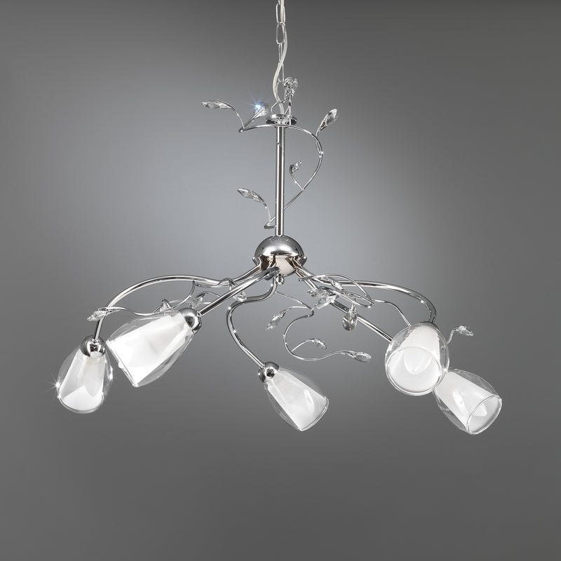 Onli Lighting Sharon 5L chandelier E14 D 80cm