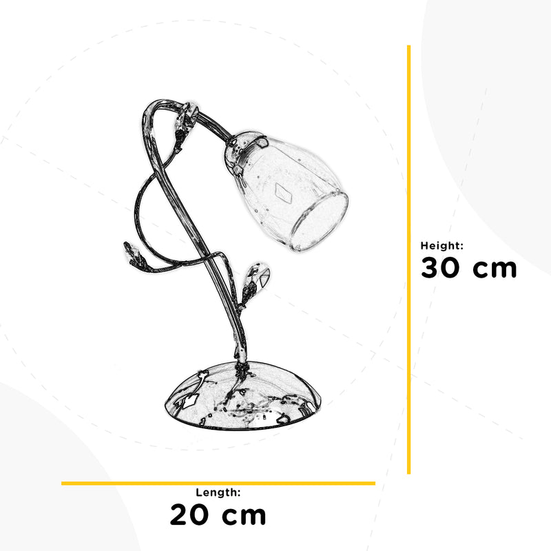 Onli Lighting Sharon 1L table lamp E14 H 30cm