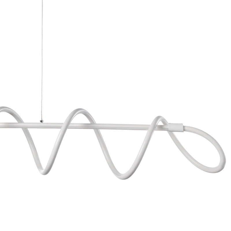 Onli Lighting Spirale Led linear suspension ceiling lamp LED W 130cm