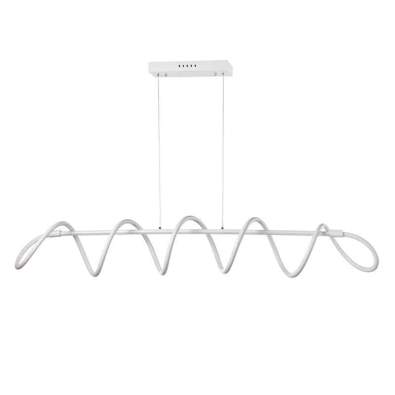 Onli Lighting Spirale Led linear suspension ceiling lamp LED W 130cm