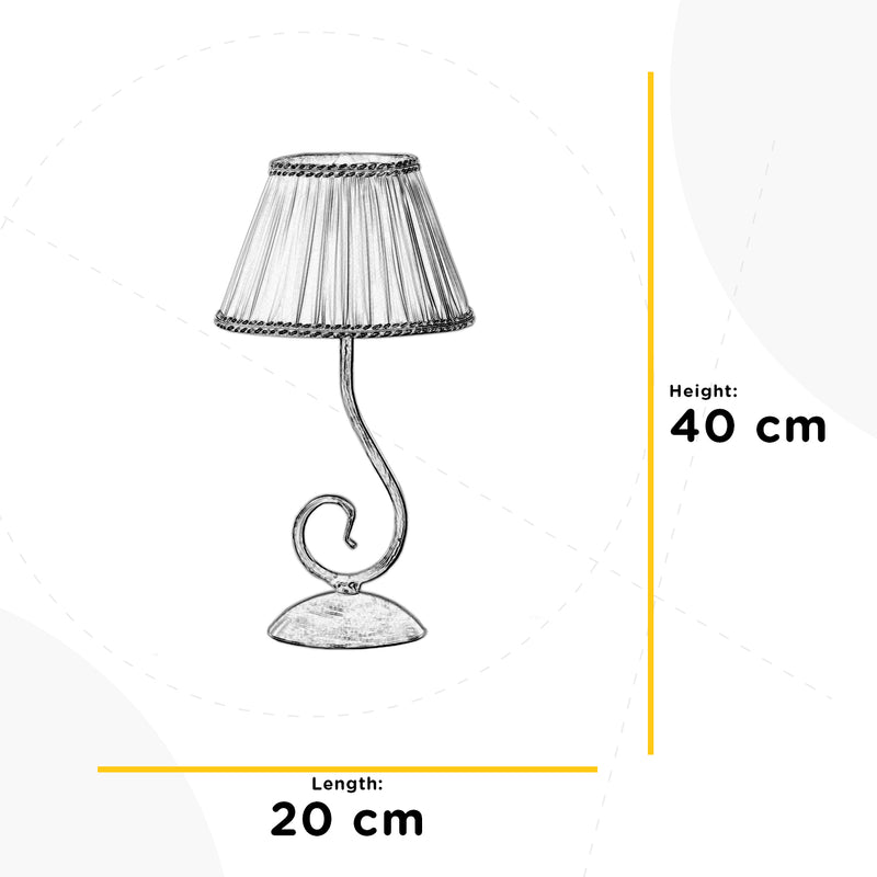 Onli Lighting Vivienne 1L table lamp E14 H 40cm