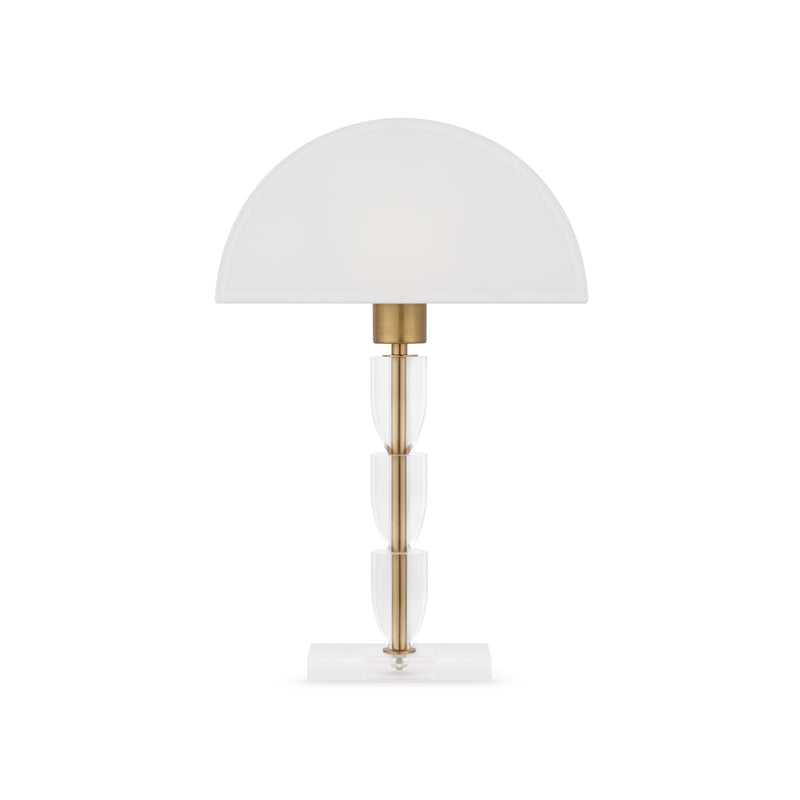 Maytoni Prima 1L table lamp, brass E27 H 47cm