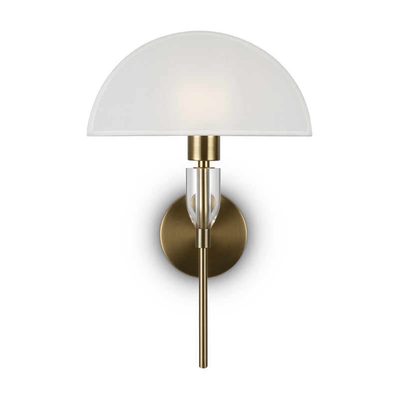 Maytoni Prima 1L wall sconce lamp, brass E27 H 45cm