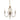 Chandelier Elstead Lighting (AG3-AGED-BRASS) Aegean steel E14 3L