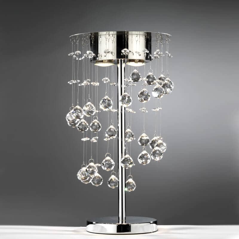 Onli Illuminazione Lampada da tavolo Aurora Alba 2L GU10 H 50cm