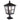 Outdoor ceiling light Elstead Lighting (BL50M-BLACK) Canterbury die-cast aluminium, glass E27
