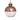 Fabrilamp ceiling pendant lamp Toyama copper metal E27
