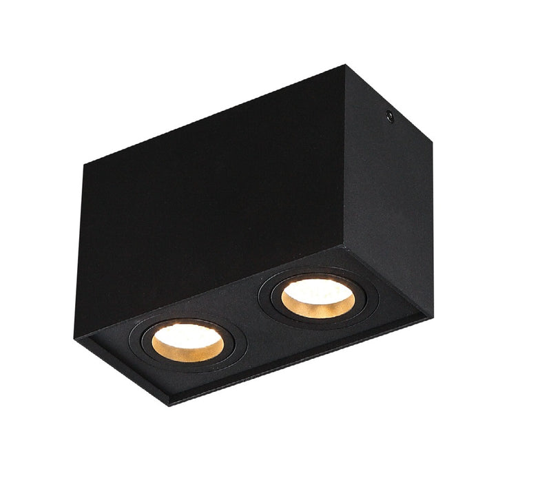 Spot de plafond Maxlight Basic 2L carré