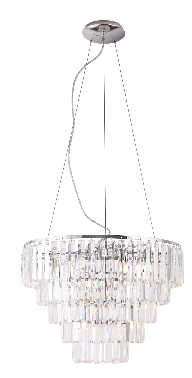 Maxlight Monaco 15L chandelier crystal D 60cm