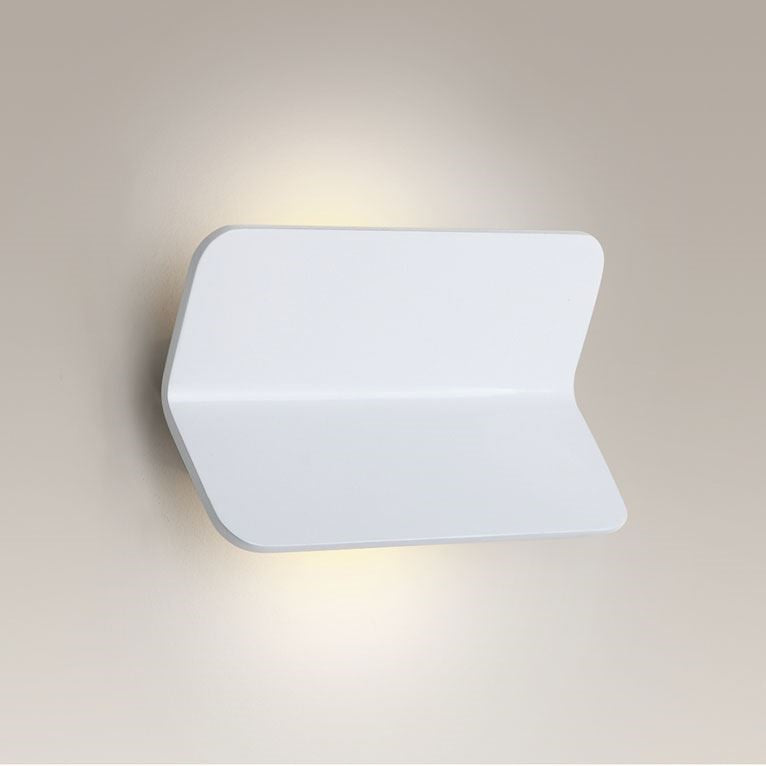 Maxlight Tigra 2L washer sconce wall lamp LED, white, W 20cm