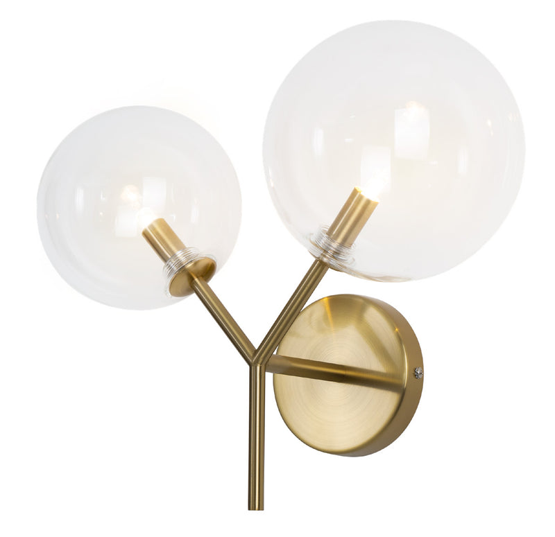 Maxlight Lollipop 2L wall sconce lamp G9, H 30cm