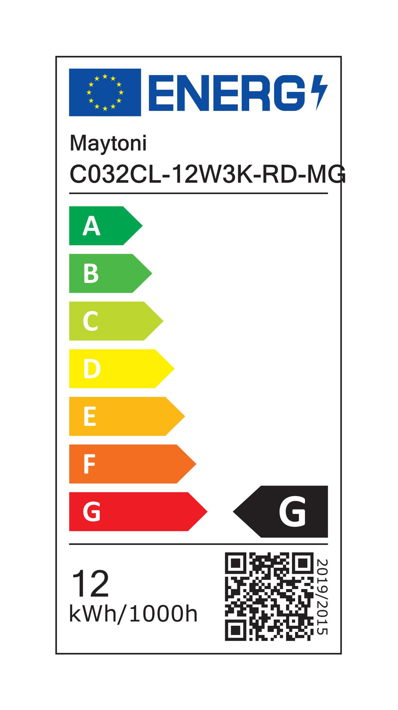 Maytoni Zon 1L forsænket loftslampe LED D 12cm