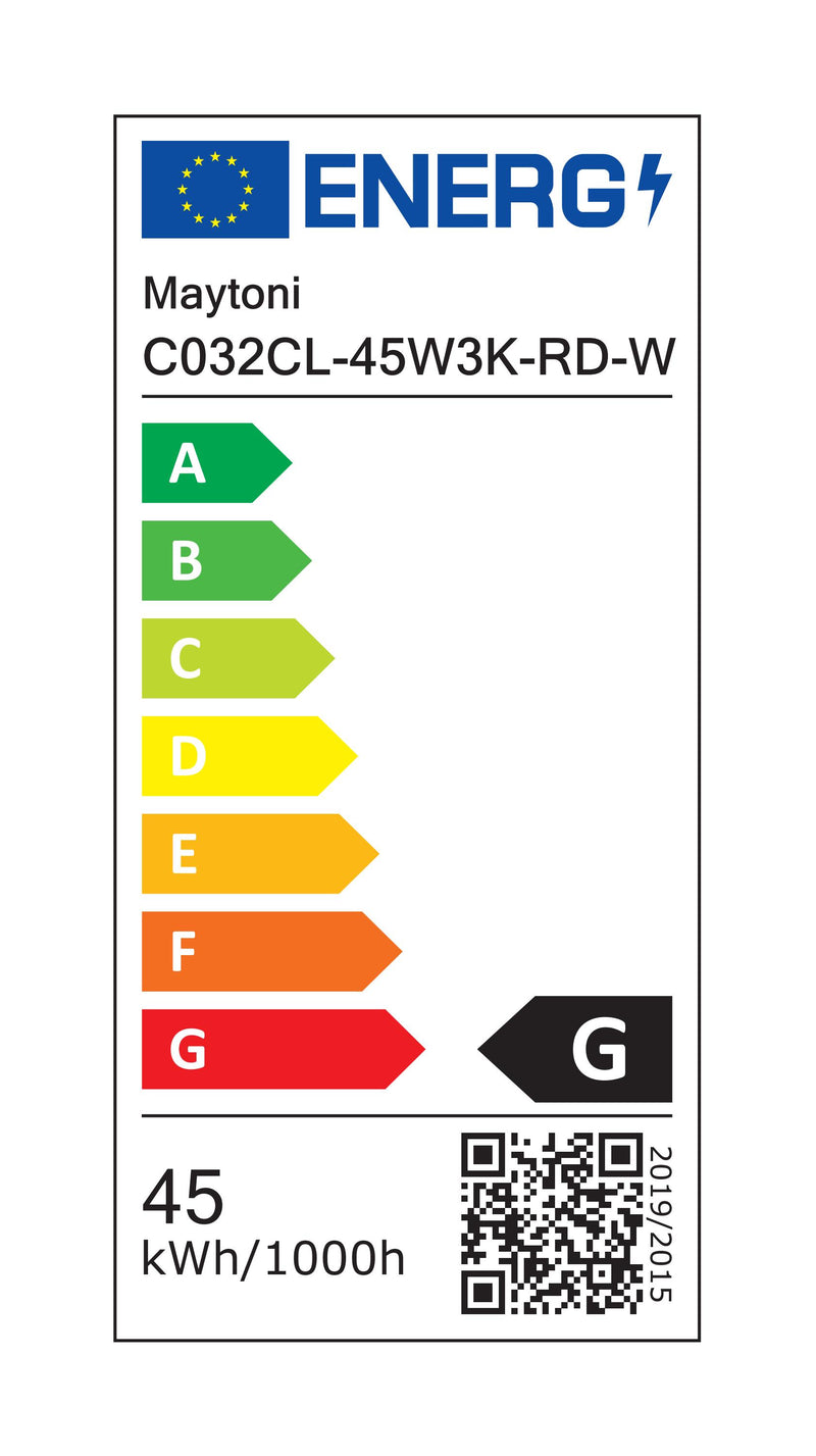 Maytoni Zon 1L Unterputz-Deckenleuchte LED D 40cm