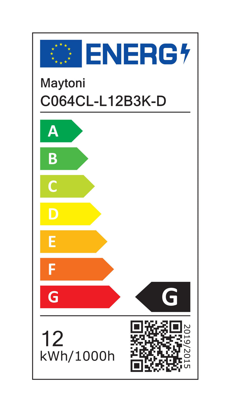 Maytoni Alfa LED 1L kattokohdevalaisin, musta LED D 7cm