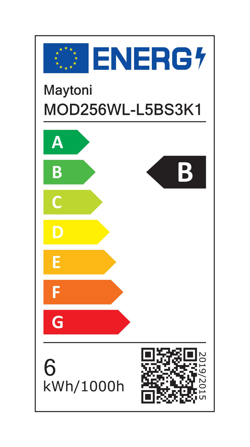 Aplique de pared Maytoni Renaissance 1L, latón LED Al. 63cm