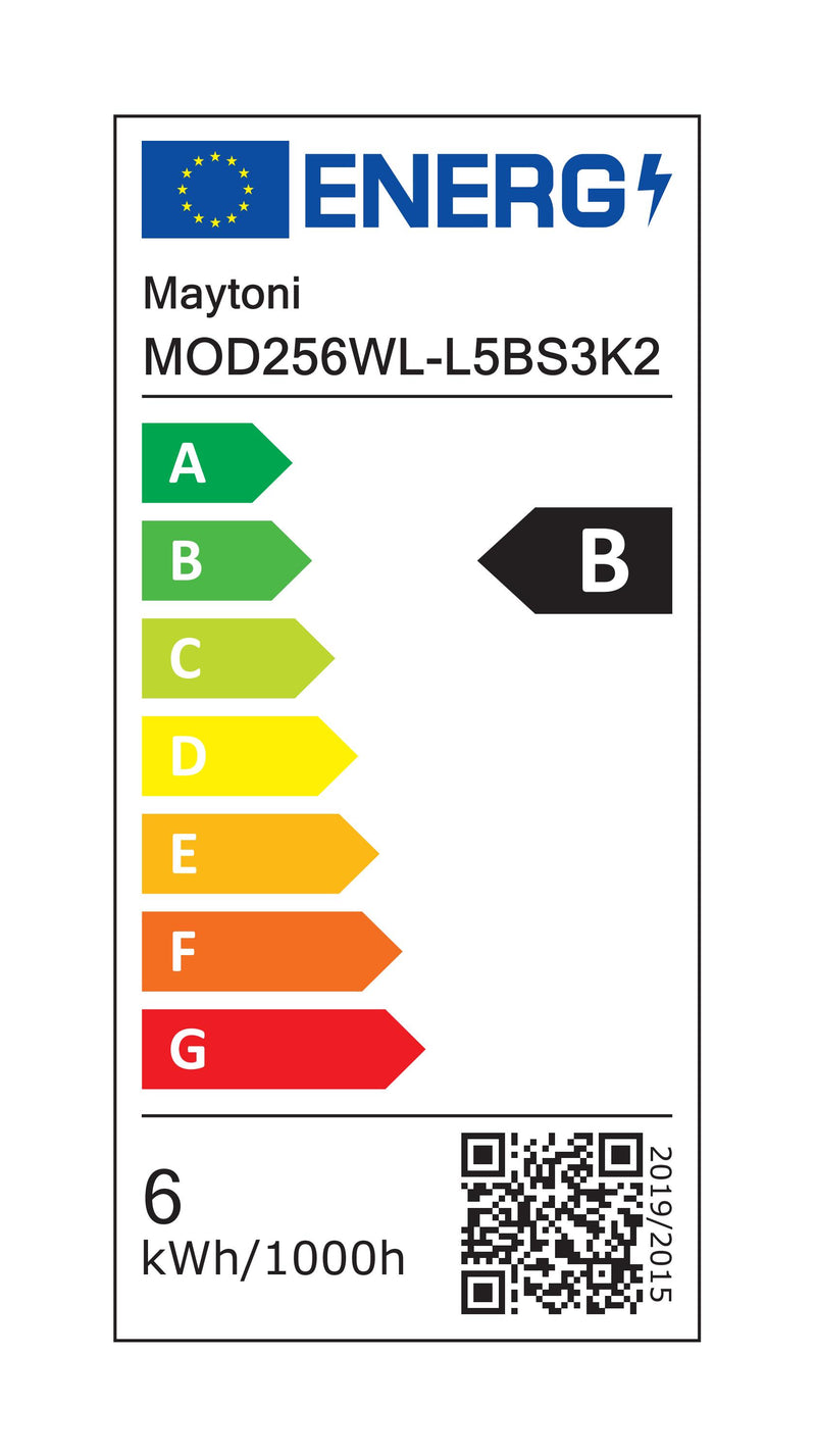 Aplique de pared Maytoni Renaissance 1L, latón LED Al. 63cm