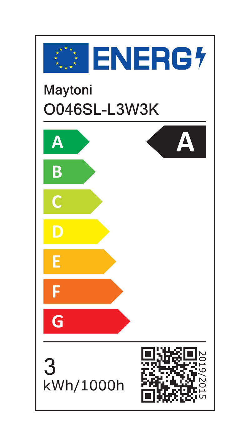 Foco exterior Maytoni Mane 1L, LED D 12cm