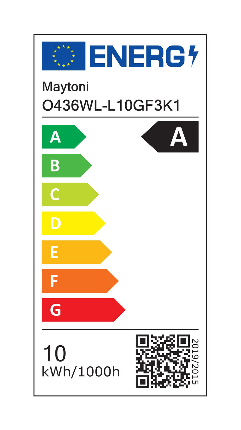 Maytoni Brick 1L, Graphit LED H 18cm