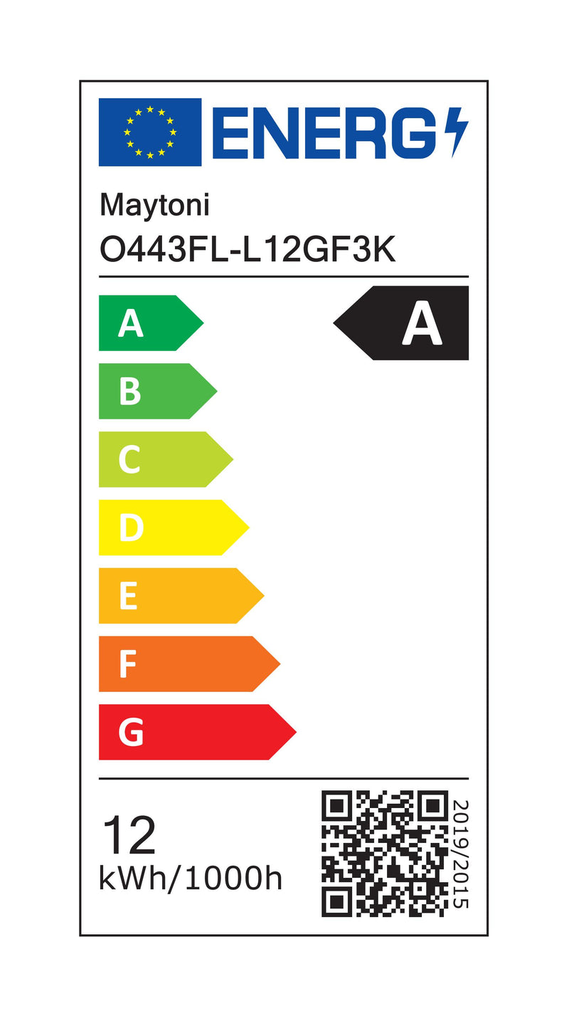 Maytoni Share 1L, graphite LED H 65cm